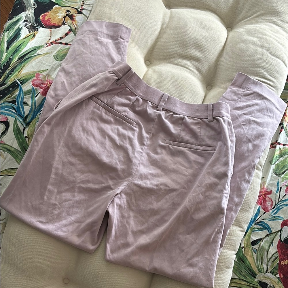 Uniqlo Light Purple Stretch Pants (xs)